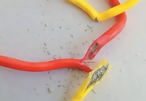 質(zhì)量差的電線